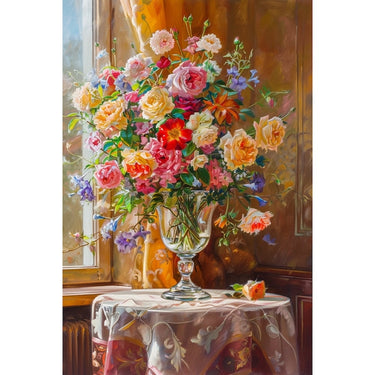Vase of Flowers Canvas